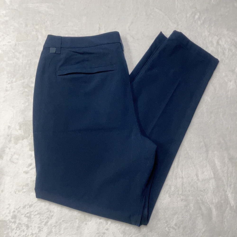 Lululemon ABC Slim Fit WovenAir Pants Blue Size 36x30 Golf Stretch Tech LM5AY0S